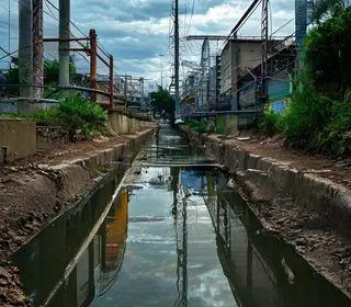 modernização rede de esgoto