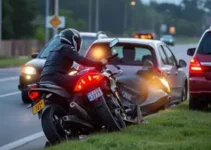 acidente de motocicleta
