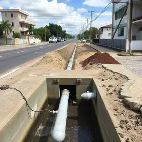 melhorias no sistema de água