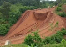 deslizamento de terra