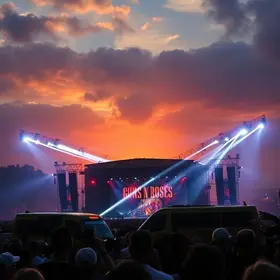 Guns N' Roses show São José do Rio Preto