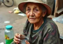 idosa encontrada em casa sem água ou comida