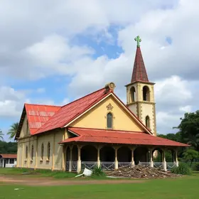 teto de igreja evangélica