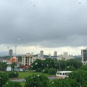 ventos intensos e granizo interior de SP