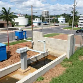 modernização no sistema de água