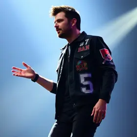 Adam Levine jaqueta de fã