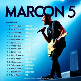Maroon 5 Rio Preto